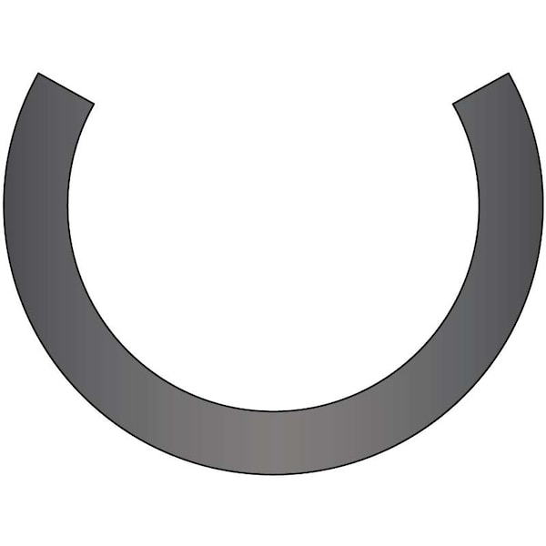 Huyett External-E Retaining Ring, Steel Black Phosphate Finish, 3/4 in Shaft Dia XRO-430 - main